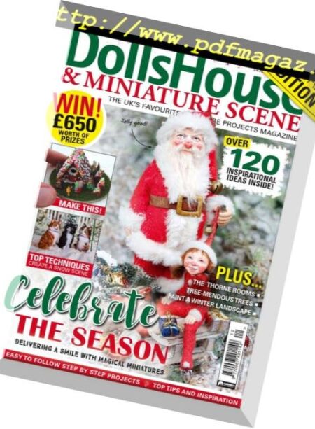 Dolls House & Miniature Scene – December 2018 Cover