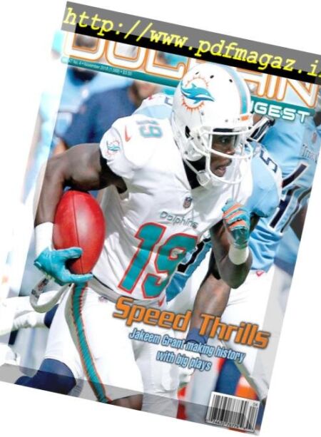 Dolphin Digest – November 2018 Cover