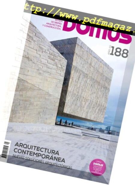Domus – Agosto-Septiembre 2018 Cover