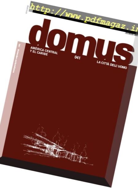 Domus America Central y el Caribe – agosto 2018 Cover