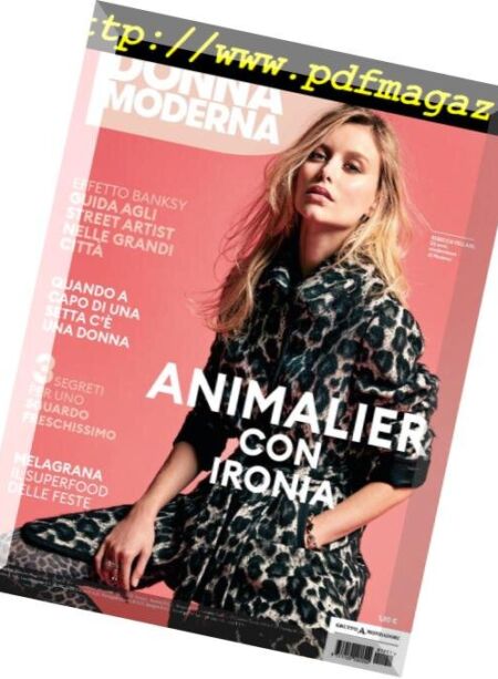 Donna Moderna – 5 Dicembre 2018 Cover