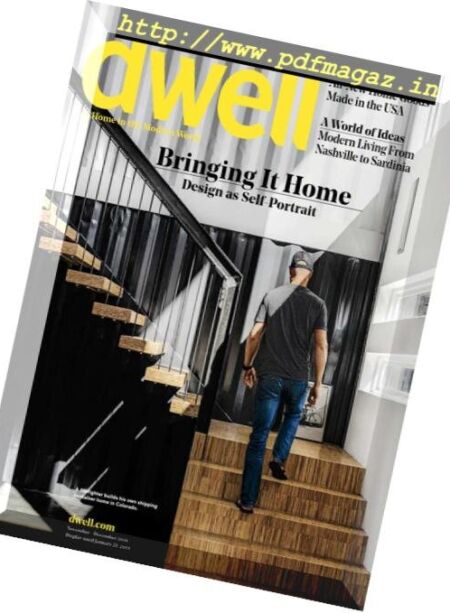 Dwell – November 2018 Cover