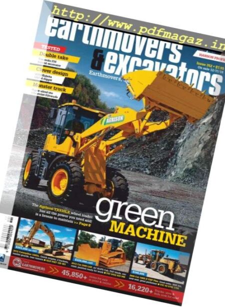 Earthmovers & Excavators – December 2018 Cover