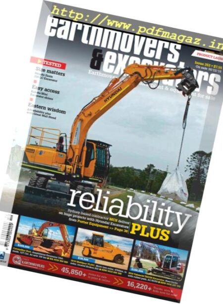 Earthmovers & Excavators – January 2019 Cover