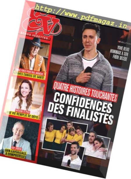 echos Vedettes – 07 decembre 2018 Cover