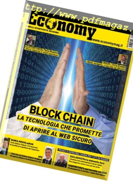 Economy – Aprile 2018 Cover