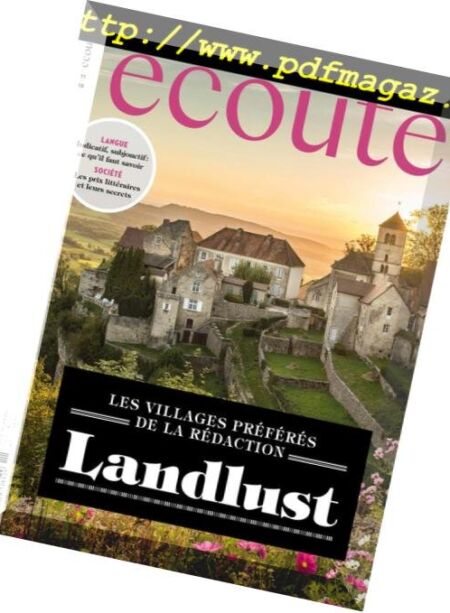ecoute – November 2018 Cover