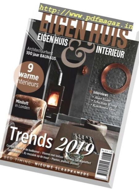 Eigen Huis & Interieur – januari 2019 Cover