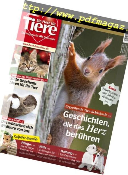 Ein Herz fur Tiere – Dezember 2018 Cover