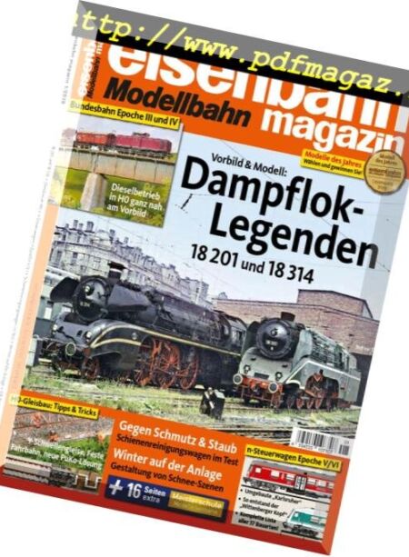Eisenbahn Magazin – Januar 2019 Cover