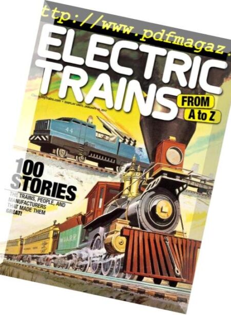 Electric Trains From A to Z – January 2017 Cover