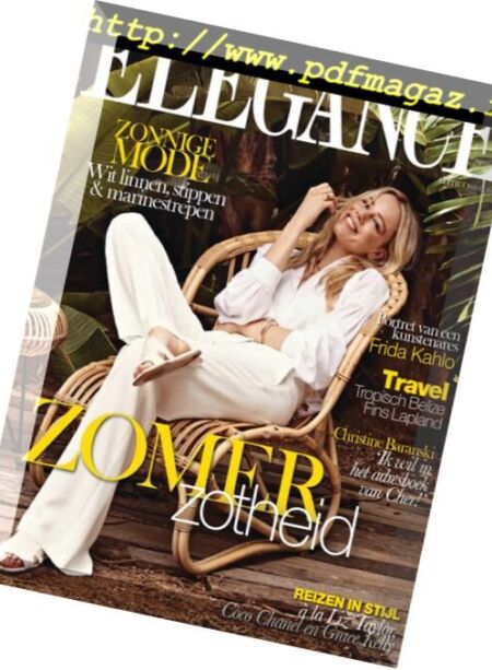 Elegance – april 2018 Cover