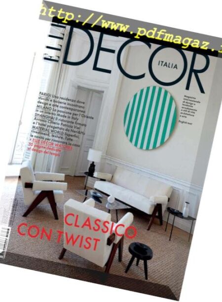 Elle Decor Italia – Novembre 2018 Cover