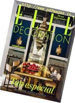 Elle Decoration Espana – diciembre 2018