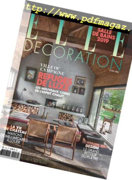 Elle Decoration – Hors-Serie – Janvier 2019 Cover