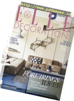 Elle Decoration Sweden – October 2018