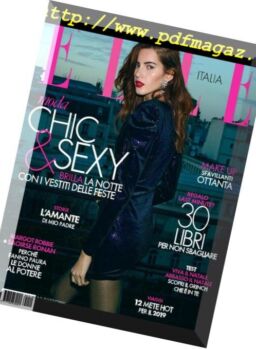 Elle Italia – gennaio 2019
