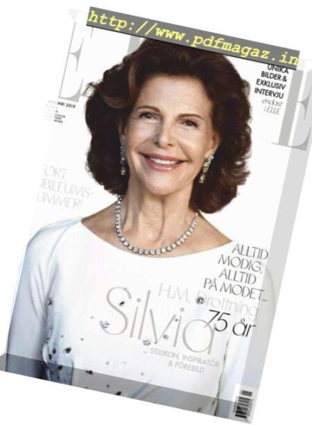 Elle Sweden – January 2019 Cover