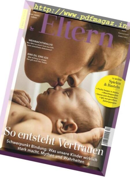 Eltern – Dezember 2018 Cover