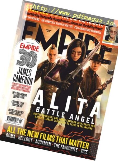 Empire UK – January 2019 Cover