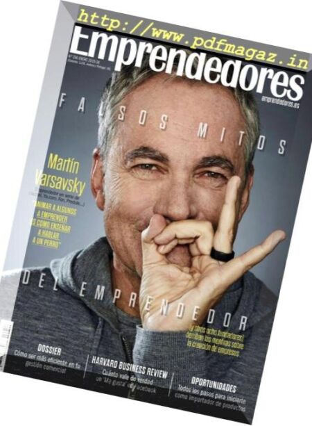 Emprendedores – enero 2019 Cover