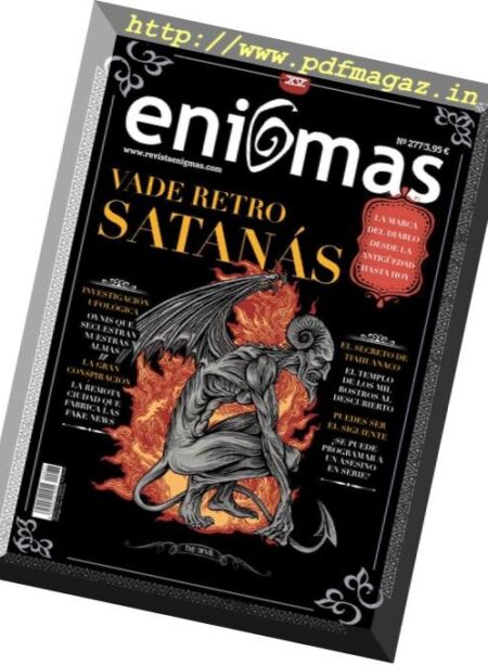 Enigmas – diciembre 2018 Cover