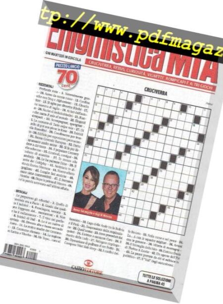 Enigmistica Mia – 3 Dicembre 2018 Cover