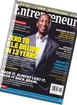Entrepreneur South Africa – January 2019