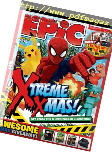 Epic Magazine – December 2018 Cover