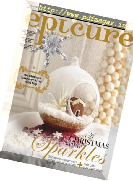 epicure Singapore – December 2018 Cover