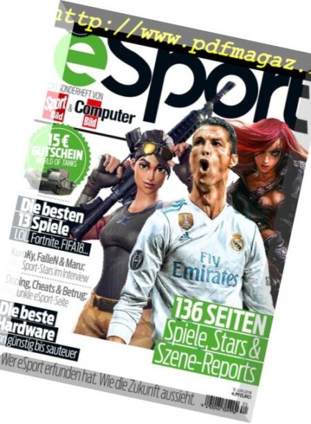 eSport – August 2018 Cover