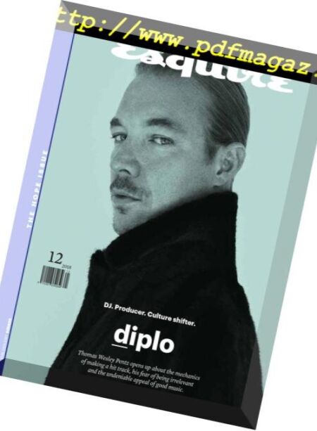 Esquire Singapore – December 2018 Cover