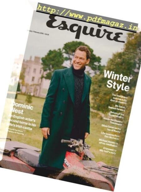 Esquire UK – January 2019 Cover