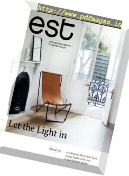 Est Magazine – Issue 31, 2018