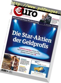Euro am Sonntag – 08 Dezember 2018