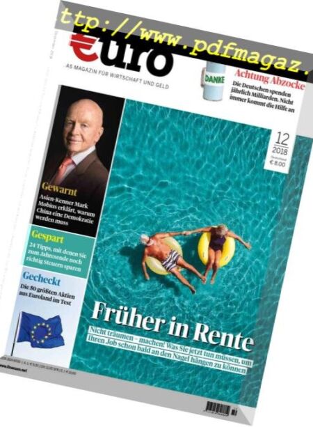 Euro – November 2018 Cover