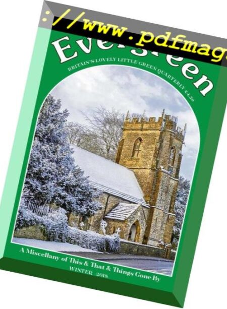 Evergreen – December 2018 Cover