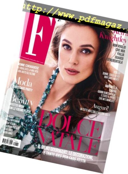 F – 26 Dicembre 2018 Cover