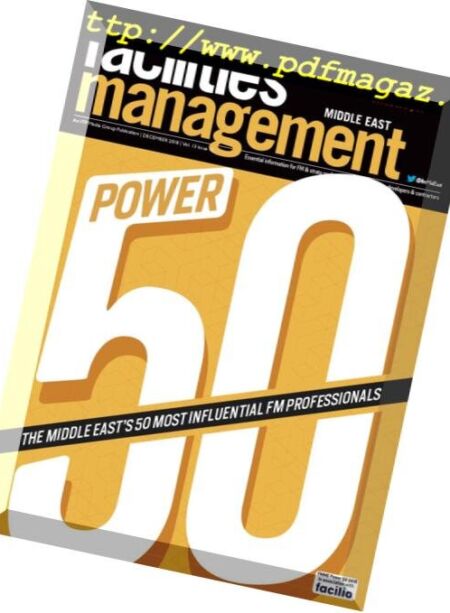 Facilities Management Middle East – December 2018 Cover