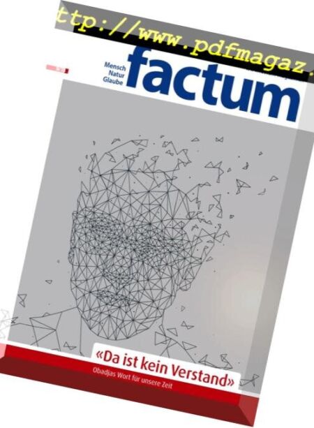 Factum Magazin – Dezember 2018 Cover