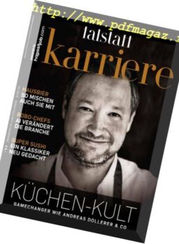 Falstaff & Hogast Karriere – November 2018