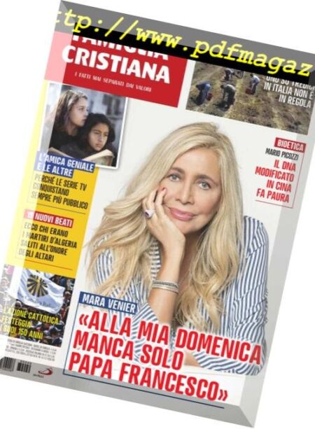 Famiglia Cristiana – 9 Dicembre 2018 Cover