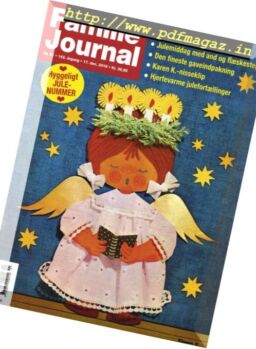Familie Journal – 17 december 2018