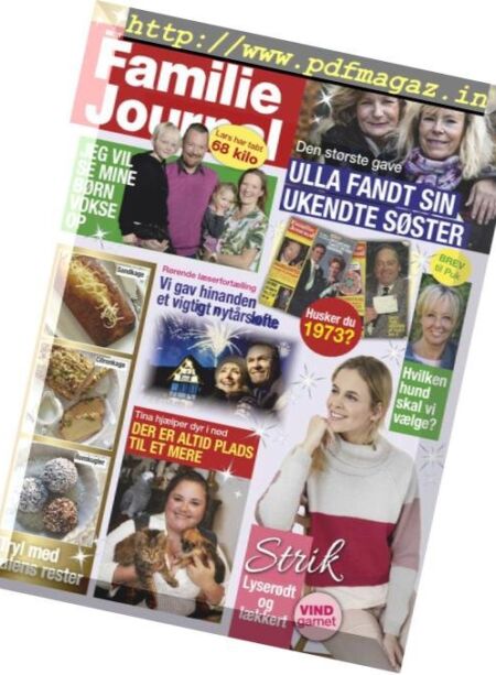 Familie Journal – 29 december 2018 Cover