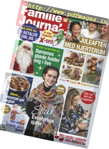 Familie Journal – december 2018 Cover