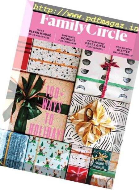 Family Circle – December 2018 Cover