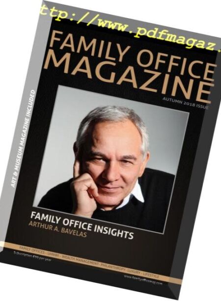 Family Office Elite – September 2018 Cover