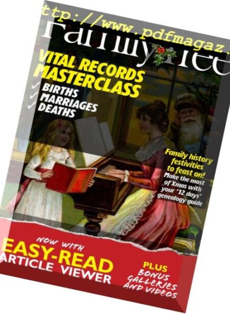 Family Tree UK – Christmas 2018 Cover