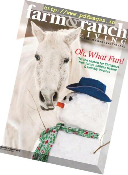 Farm & Ranch Living – December 2018 Cover