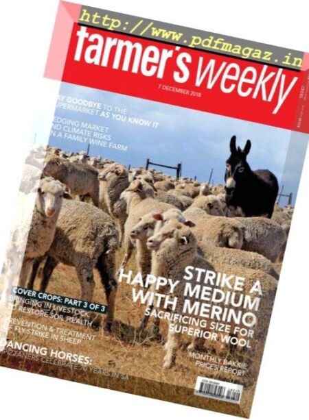 Farmer’s Weekly – 07 December 2018 Cover